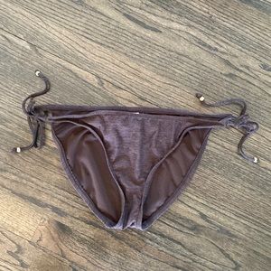 Mossimo Brown Tie Bikini Bottoms XL EUC
